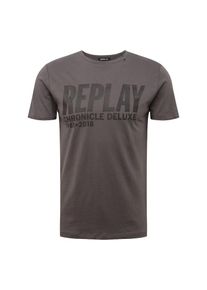 Replay, Herren Shirt, Dunkelgrau