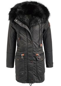 Khujo, Damen Jacke 'COLLEEN', Schwarz / Silber