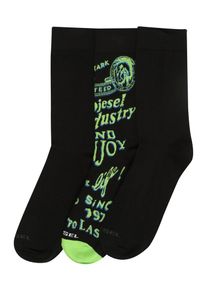 Diesel, Herren Socken 'RAY', Hellgr&uuml;n / Schwarz