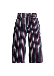 Hollister, Damen Hose 'SB19-SPRING', Dunkelblau / Dunkelrot / Weiß
