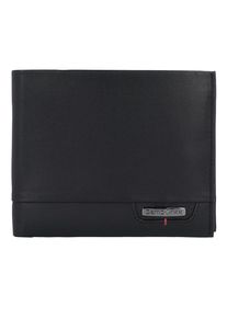 Samsonite, Herren Pro-DLX SLG Geldbörse RFID Leder 12,5 cm, Schwarz