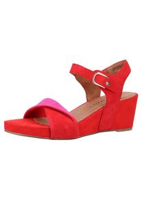 Tamaris, Damen Sandalen, Lila / Rot