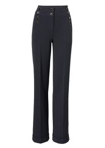 Heine, Damen Hochbundhose, Nachtblau
