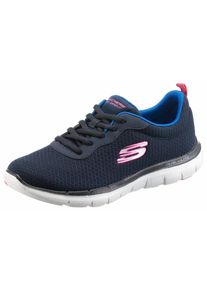 Skechers, Damen Sneaker 'FlexAppeal 2.0 Newsmaker', Navy / Rosa