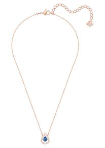 Swarovski, Damen Kette 'Sparkling', Blau / Rosegold