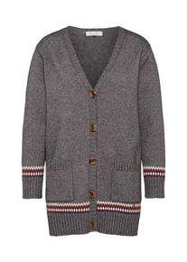 Blendshe Blend She, Damen Strickjacke, Grau