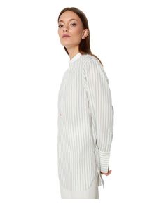 Polo Ralph Lauren, Damen Bluse, Blau / Offwhite