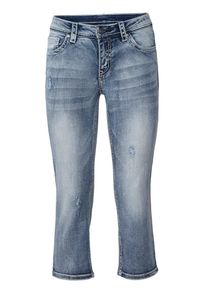 Heine, Damen Capri-Jeans, Blue Denim