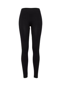 Urban Classics, Damen Unifarbene Leggings, Schwarz