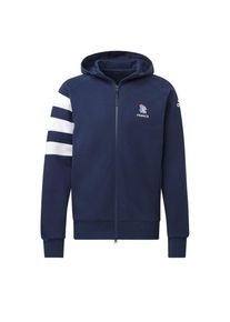 adidas Performance, Herren Sweatjacke, Blau / Wei&szlig;