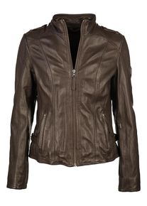 Mustang, Damen Lederjacke 'Osterley', Braun