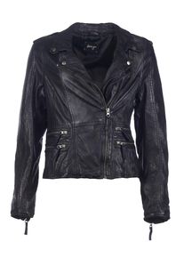 Maze, Damen Lederjacke 'Pistoia', Schwarz