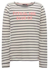 PETROL INDUSTRIES, M&auml;dchen Shirt, Rosa / Schwarz / Naturwei&szlig;