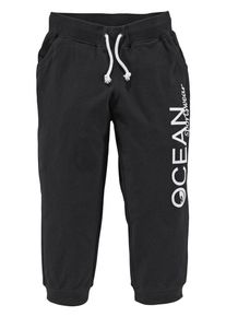 OCEAN SPORTSWEAR, Damen Jogginghose, Schwarz / Weiß