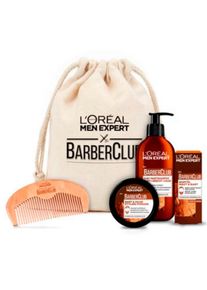 L'Or&eacute;al L'Or&eacute;al Paris Men Expert, Herren Bartpflege-Set 'Barber Club Premium', Braun