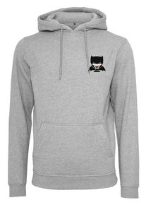 Mister Tee, Herren Hoody 'Batman Comic', Graumeliert / Schwarz