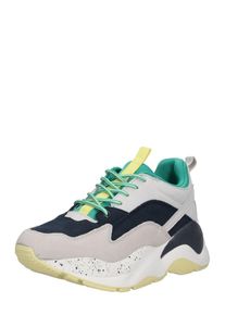 Véro Moda VERO MODA, Damen Sneaker 'Elia', Nachtblau / Gelb / Hellgrau / Jade