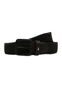 Tommy Hilfiger, Herren Flechtgürtel 'MODERN' 3.5cm, Schwarz