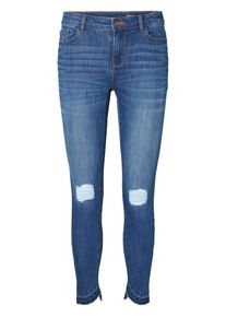 Véro Moda VERO MODA, Damen 'Seven' Ankle Skinny Fit Jeans, Blue Denim