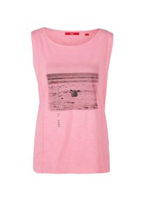 s.Oliver RED LABEL, Damen Tanktop, Pinkmeliert