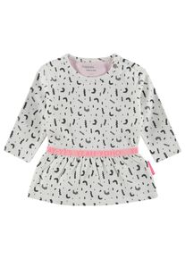 Noppies, Mädchen Kleid 'Kailua', Hellgrau / Rosa / Schwarz