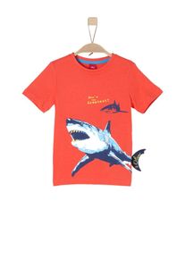 s.Oliver Junior, T-Shirt mit 3D-Effekt, Koralle