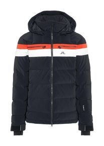 J. Lindeberg J.Lindeberg, Herren Jacke 'Moffit Down', Orangerot / Schwarz / Wei&szlig;