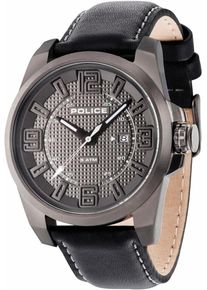 Police, Herren Quarzuhr 'FOCUS, PL14762JSU.61', Dunkelgrau / Schwarz