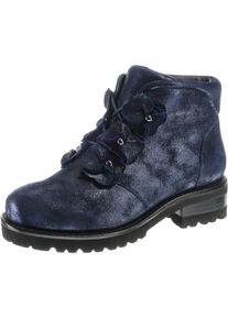 Gerry Weber, Damen Schnürstiefeletten, Dunkelblau / Schwarz