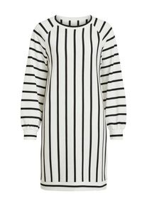 Object, Damen Kleid, Schwarz / Weiß
