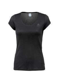 Odlo, Damen 'Active F Merino' Funktionsshirt, Schwarz