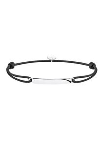 Thomas Sabo, Herren Armband 'Little Secret Classic', Schwarz / Silber