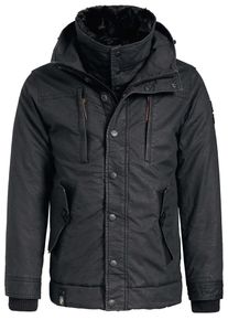 Khujo, Herren Jacke 'SETURN', Bronze / Neongelb / Schwarz