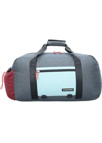 Chiemsee, Damen Weekender, Grau / Basaltgrau / Mint / Blutrot
