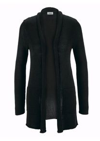 Heine, Damen Strickjacke, Schwarz