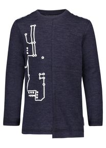 Noppies, Langarmshirt, Navy / Wei&szlig;