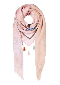 Heine, Damen Tuch, Mischfarben / Rosé