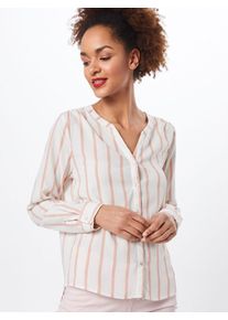 Only, Damen Blusen 'Sugar Fallow', Rosa / Wei&szlig;