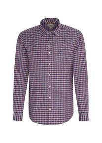 Camel Active, Herren Hemd, Taubenblau / Pastellrot