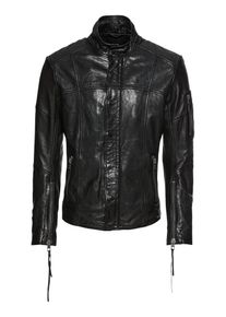 tigha, Herren Lederjacke 'Bradford', Schwarz