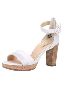 Paul Green, Damen Sandalen, Silber / Weiß