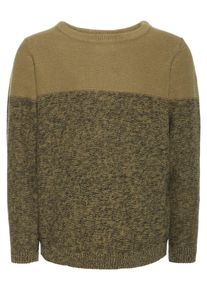 name it, Strickpullover, Oliv / Dunkelgr&uuml;n