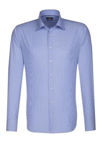 Seidensticker, Herren City-Hemd 'Tailored', Blau / Wei&szlig;