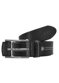 Camel Active, Herren Gürtel V Leder 90 cm, Schwarz
