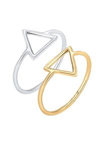 Elli, Damen Ring, Gold / Silber