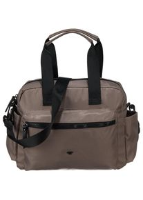 Tom Tailor, Damen Tasche 'Harper', Dunkelbeige / Schwarz