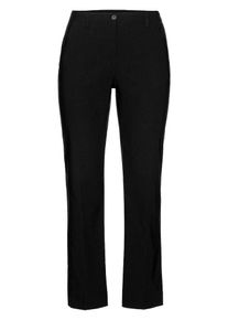 sheego Basic, Damen Bootcuthose, Schwarz