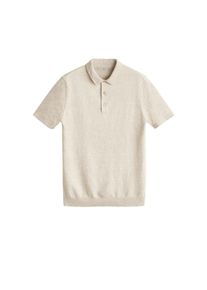 Mango Man, Herren Poloshirt, Beige