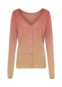 Nümph NÜMPH, Damen Cardigan 'Deana', Camel / Rosa