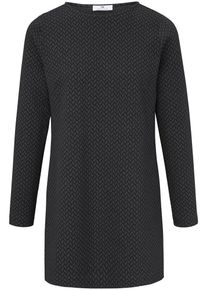 Peter Hahn, Damen Shirt, Anthrazit / Schwarz